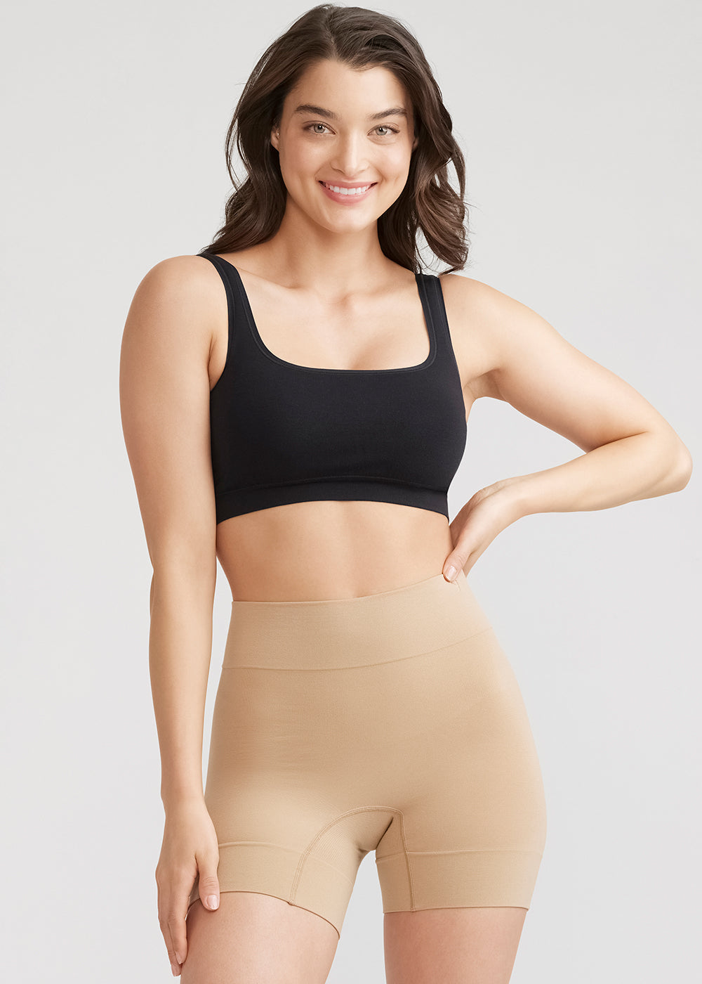Bria Comfortably Curved Smoothing Short - Seamless