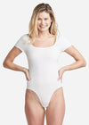 Anette Shaping Thong Bodysuit - Cotton Seamless from Yummie in Anette Shaping Thong Bodysuit - Cotton Seamless - 6