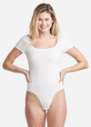 Anette Shaping Thong Bodysuit - Cotton Seamless from Yummie in Anette Shaping Thong Bodysuit - Cotton Seamless - 10