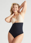 Seamless Solutions - High Waist Shaping Thong from Yummie in Black - 2