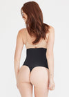 Seamless Solutions - High Waist Shaping Thong from Yummie in Black - 9