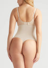 Seamless Solutions - High Waist Shaping Thong from Yummie in Nude - 3