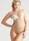 Seamless Solutions - High Waist Shaping Brief from Yummie in Almond - 5