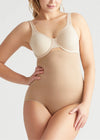 Seamless Solutions - High Waist Shaping Brief from Yummie in Almond - 5