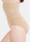 Seamless Solutions - High Waist Shaping Brief from Yummie in Almond - 1