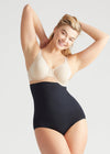 Seamless Solutions - High Waist Shaping Brief from Yummie in Black - 2