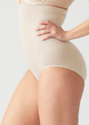 Seamless Solutions - High Waist Shaping Brief from Yummie in Nude - 1