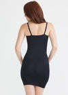 Bustless Zoned Shaping Slip with Adjustable Straps from Yummie in Black - 4