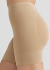 Seamless Solutions - Mid Waist Shaping Short w/ Rear Shaping from Yummie in Almond - 1