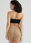 Seamless Solutions - Mid Waist Shaping Short w/ Rear Shaping from Yummie in Almond - 3