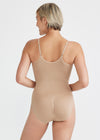 Bella Convertible V-Neck Shaping Bodysuit - Seamless from Yummie in Almond - 4