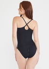 Bella Convertible V-Neck Shaping Bodysuit - Seamless from Yummie in Black - 5