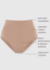 Joy Cotton Shaping Brief - Seamless from Yummie in Almond - 2