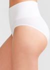 Joy Cotton Shaping Brief - Seamless from Yummie in White - 1