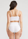 Joy Cotton Shaping Brief - Seamless from Yummie in White - 3