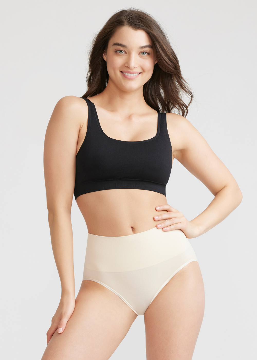 Breezies Seamless Shaping Briefs Tummy Control Shaper - Set of 2