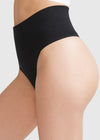 Fran Shaping Thong - Seamless from Yummie in Black - 1