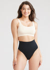 Fran Shaping Thong - Seamless from Yummie in Black - 2