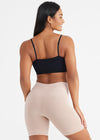 Rosie Shapewear Slip Short - Cotton Seamless from Yummie in Almond - 4