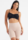 Rosie Shapewear Slip Short - Cotton Seamless from Yummie in Almond - 3