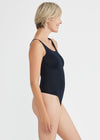 Ivy Shaping Thong Back Bodysuit - Seamless from Yummie in Black - 3