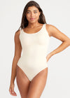 Ivy Shaping Thong Back Bodysuit - Seamless from Yummie in Nude - 1