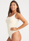 Ivy Shaping Thong Back Bodysuit - Seamless from Yummie in Nude - 3