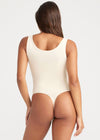 Ivy Shaping Thong Back Bodysuit - Seamless from Yummie in Nude - 4