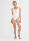 Ivy Shaping Thong Back Bodysuit - Seamless from Yummie in White - 1