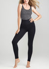 High Waist Tummy Seamless Shaping Legging from Yummie in Black - 3