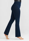 Denim Bootcut Shaping Legging from Yummie in True Indigo - 2