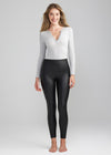 Faux Leather Shaping Legging from Yummie in Faux Leather Shaping Legging - 11